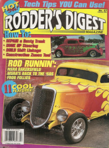 RODDER'S DIGEST 1994 FEB - RUSTY REAR PAN REBUILD, 51 STUDEBAKER BUILT